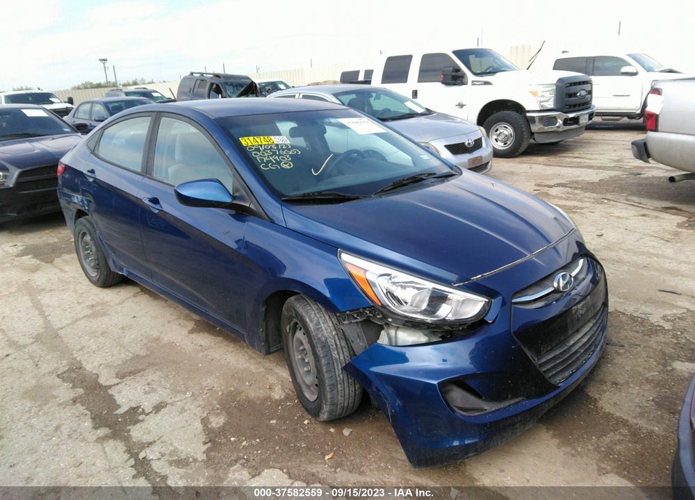 2017 HYUNDAI ACCENT SE VIN: KMHCT4AE2HU174903