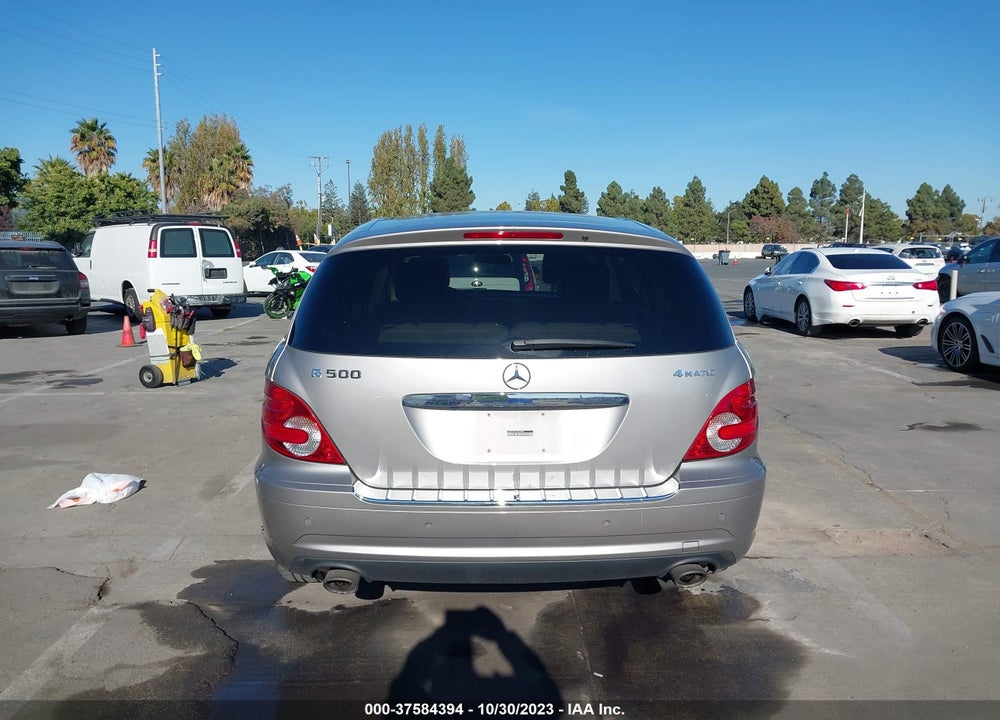 2007 MERCEDES-BENZ R 500 VIN: 4JGCB75E77A057980