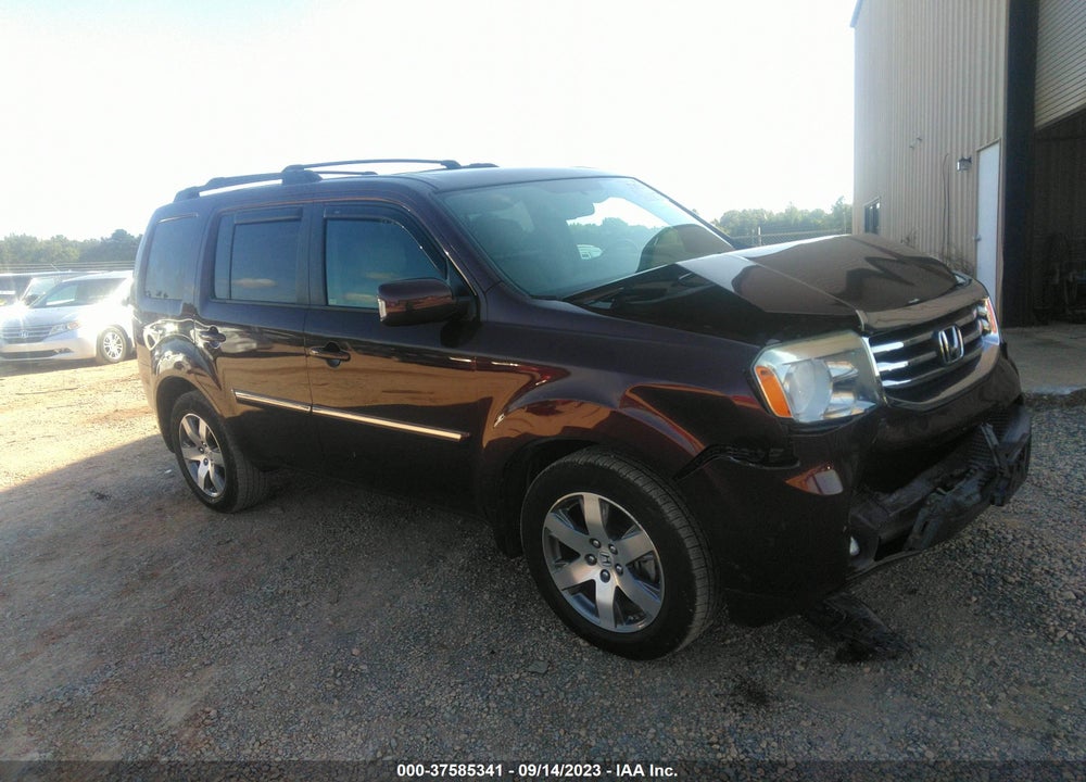 2014 HONDA PILOT TOURING VIN: 5FNYF3H95EB026737
