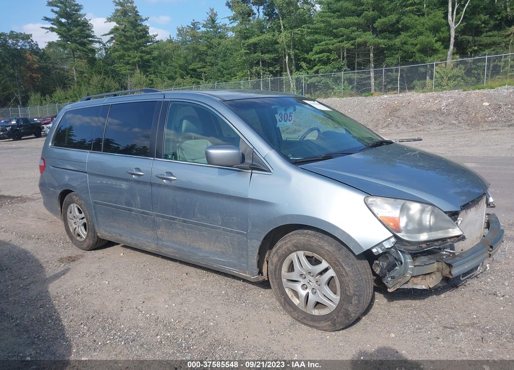 2007 HONDA ODYSSEY EX VIN: 5FNRL38407B026522
