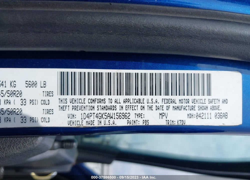 2010 DODGE NITRO HEAT VIN: 1D4PT4GK5AW156962