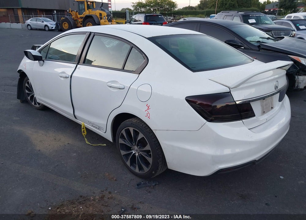 2013 HONDA CIVIC SI VIN: 2HGFB6E55DH707934