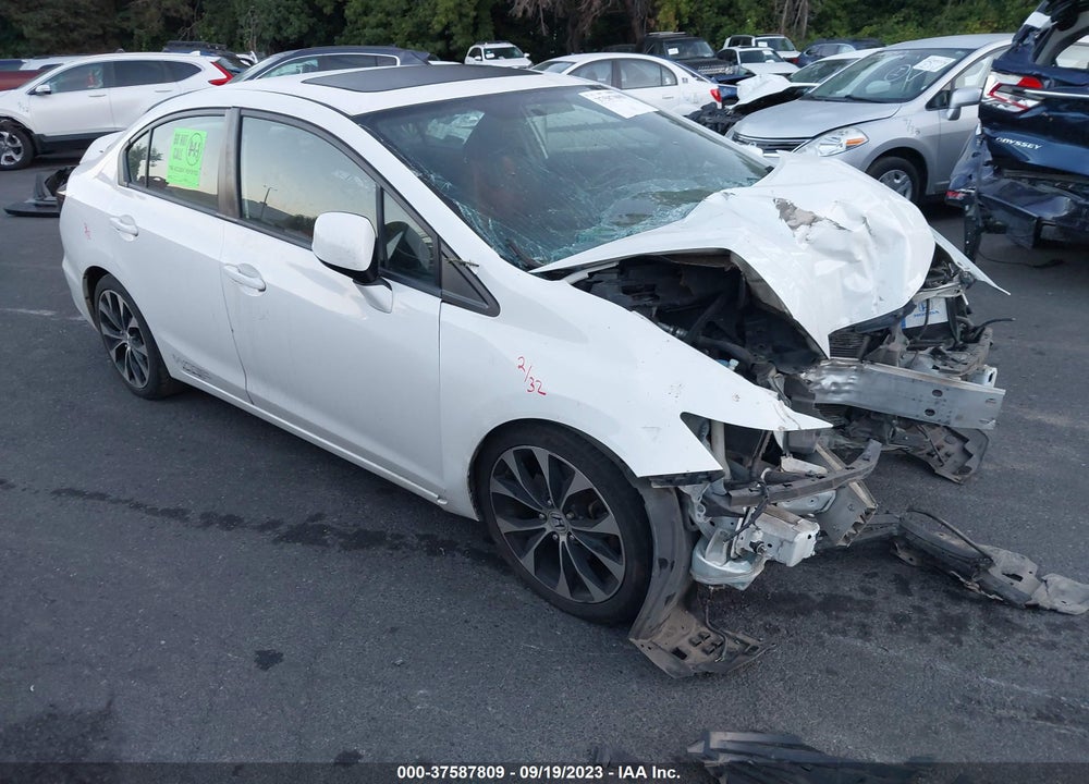 2013 HONDA CIVIC SI VIN: 2HGFB6E55DH707934