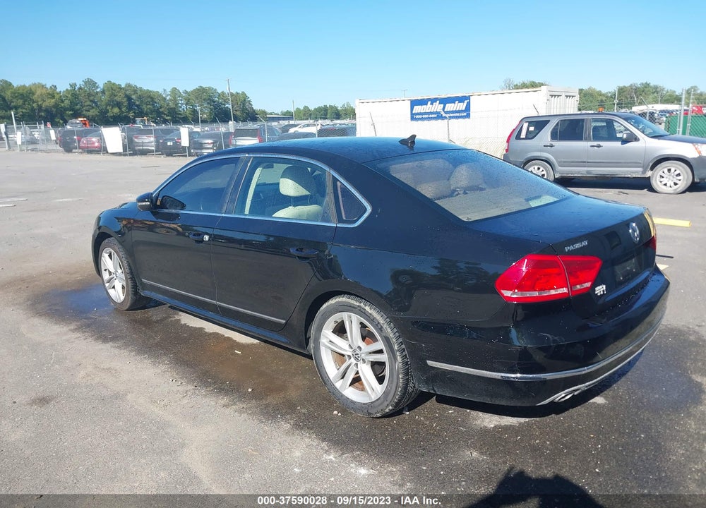 2012 VOLKSWAGEN PASSAT 2.0L TDI SEL PREMIUM VIN: 1VWCN7A34CC001698