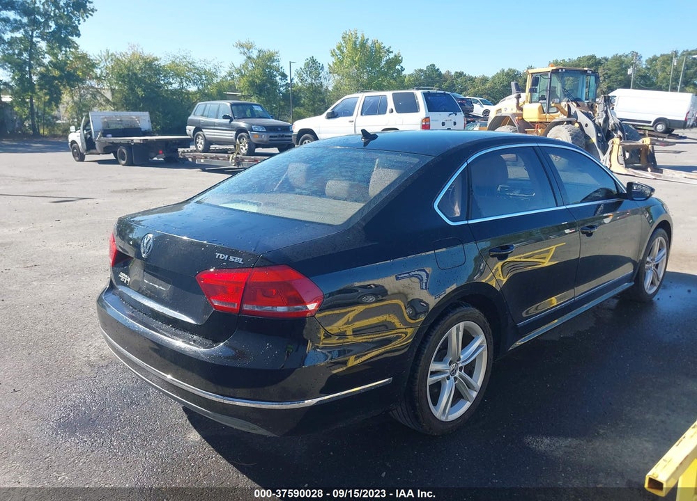 2012 VOLKSWAGEN PASSAT 2.0L TDI SEL PREMIUM VIN: 1VWCN7A34CC001698