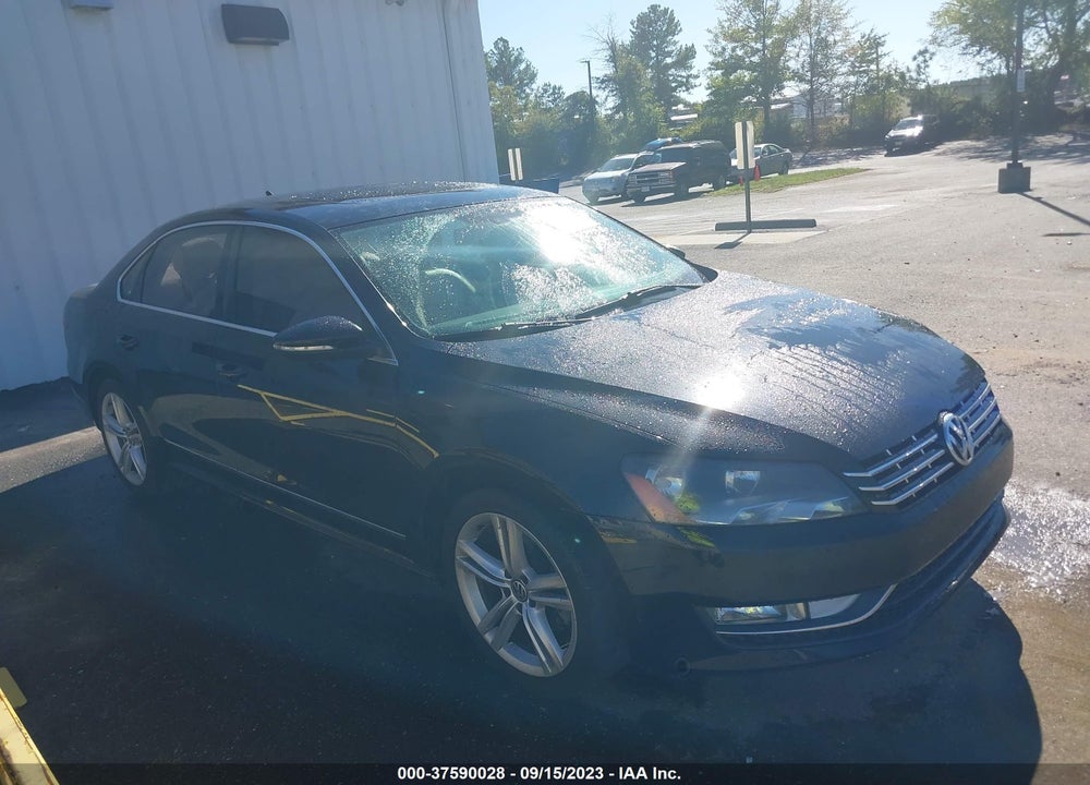 2012 VOLKSWAGEN PASSAT 2.0L TDI SEL PREMIUM VIN: 1VWCN7A34CC001698