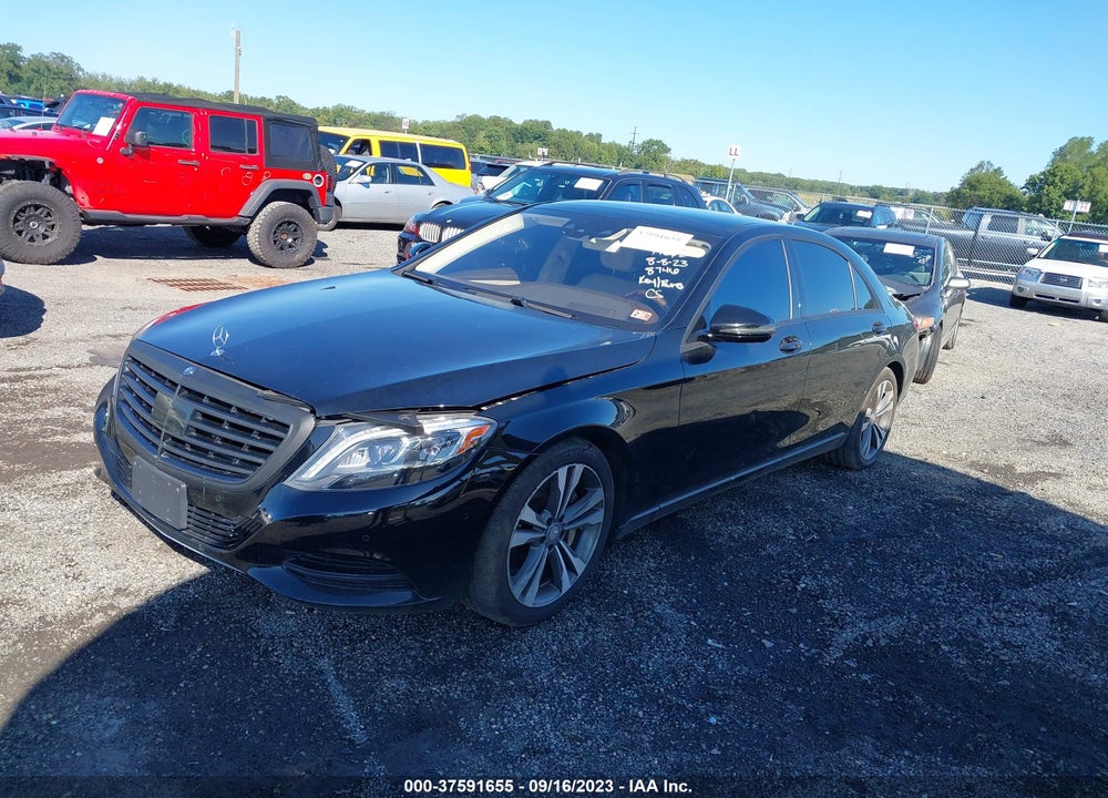 2015 MERCEDES-BENZ S 550 4MATIC VIN: WDDUG8FB2FA108746