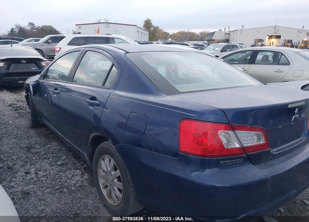2009 MITSUBISHI GALANT VIN: 4A3AB36F39E019800