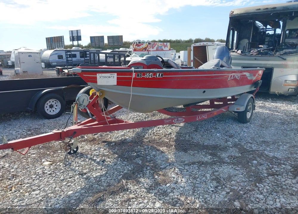 2004 LUND ANGLER VIN: LUNBG086G304