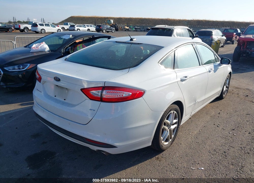 2016 FORD FUSION SE VIN: 1FA6P0H75G5115588