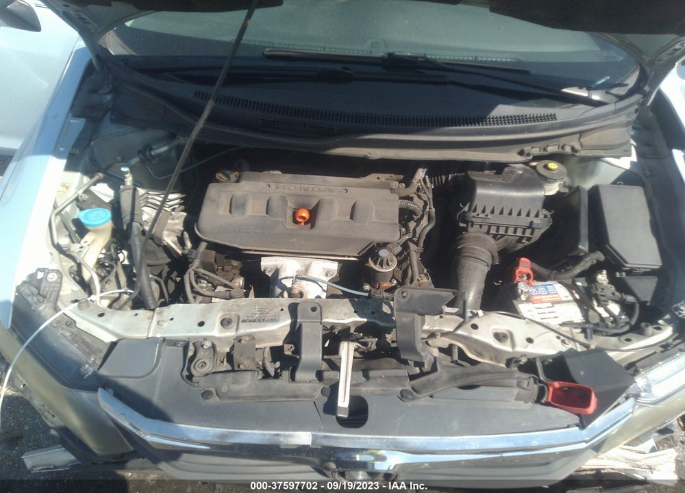 2012 HONDA CIVIC LX VIN: 19XFB2F5XCE034073