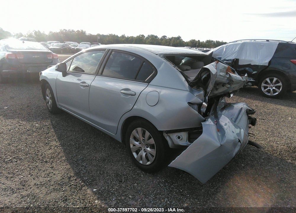 2012 HONDA CIVIC LX VIN: 19XFB2F5XCE034073