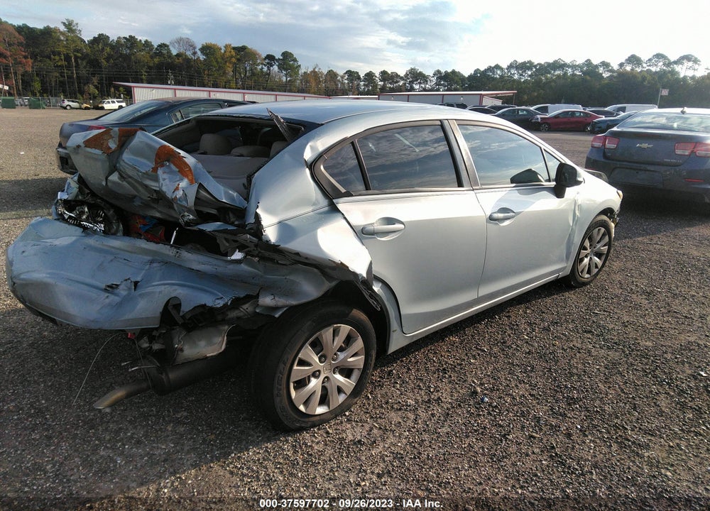 2012 HONDA CIVIC LX VIN: 19XFB2F5XCE034073
