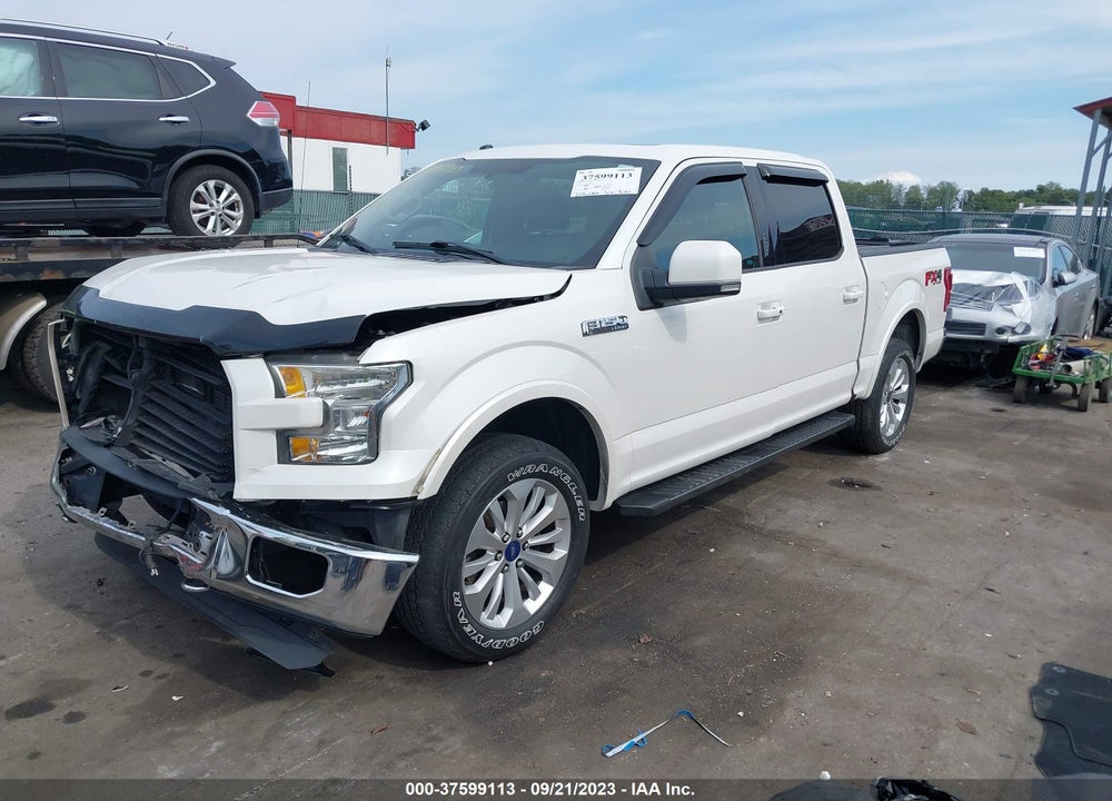 2016 FORD F-150 LARIAT VIN: 1FTEW1EF3GFC33918