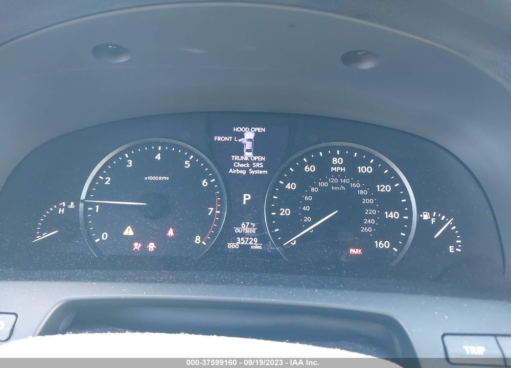 2013 LEXUS LS 460 VIN: JTHCL5EF6D5017908