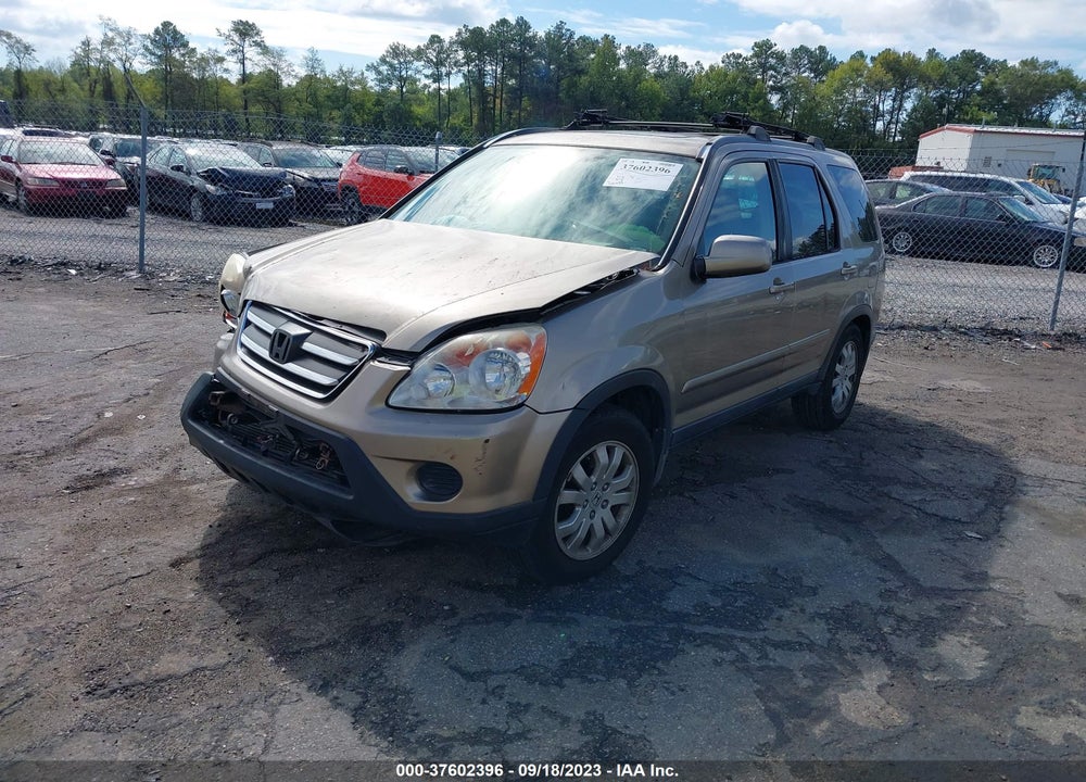 2005 HONDA CR-V SE VIN: SHSRD78925U321580