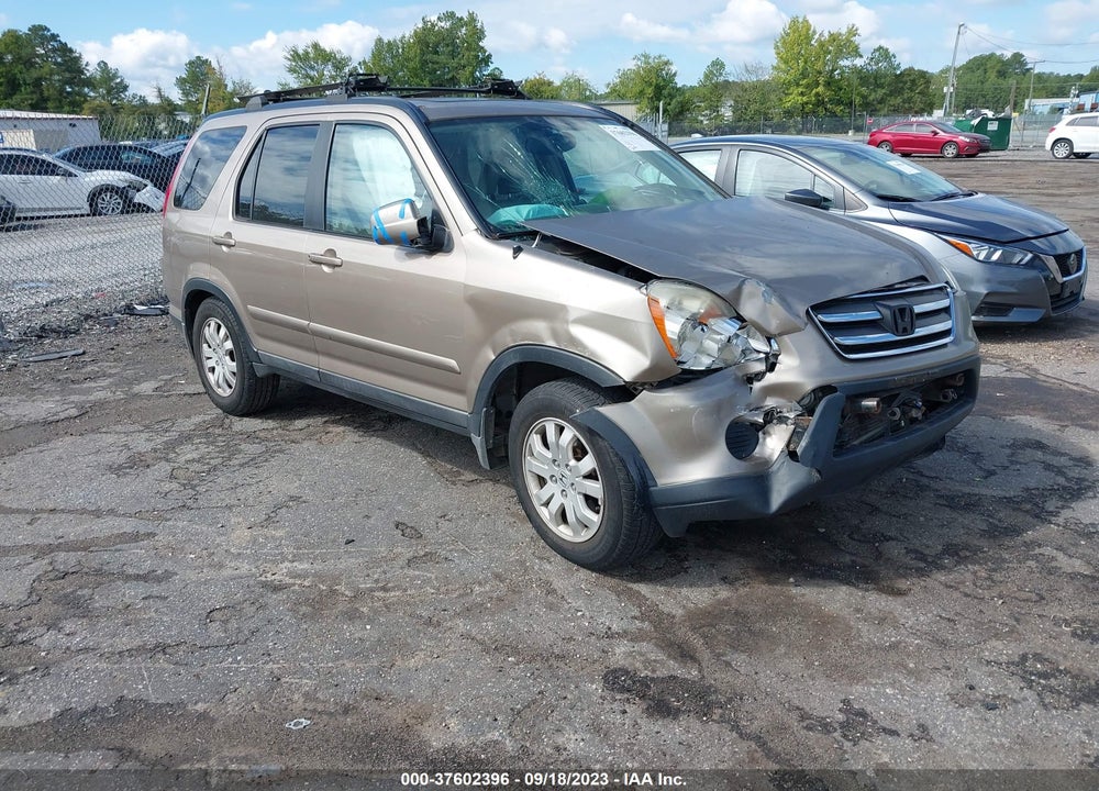2005 HONDA CR-V SE VIN: SHSRD78925U321580
