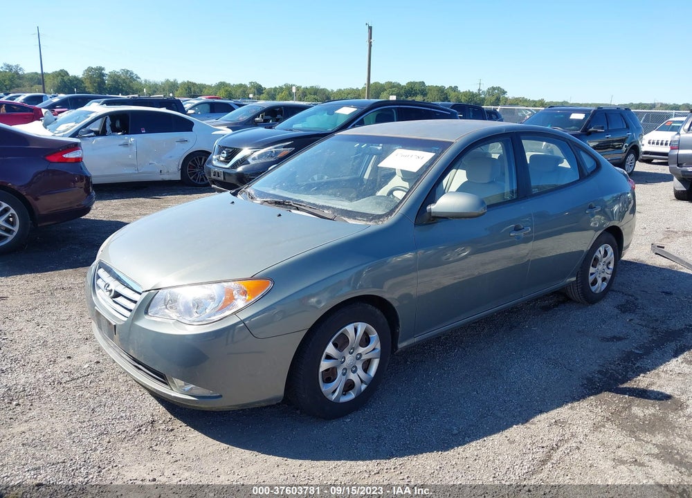 2009 HYUNDAI ELANTRA GLS VIN: KMHDU46D89U698320