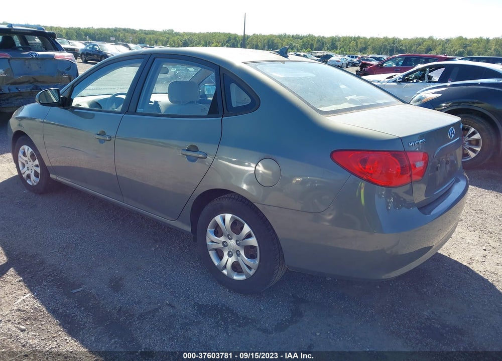 2009 HYUNDAI ELANTRA GLS VIN: KMHDU46D89U698320