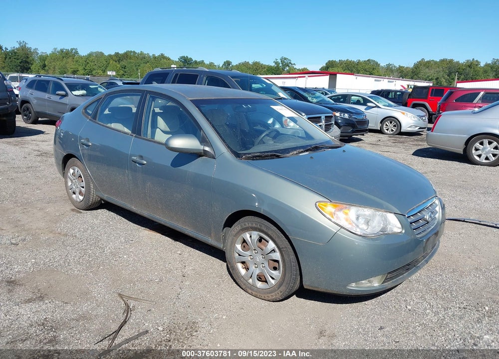 2009 HYUNDAI ELANTRA GLS VIN: KMHDU46D89U698320