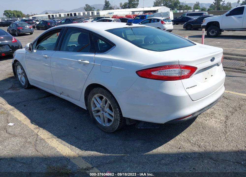 2016 FORD FUSION SE VIN: 3FA6P0H75GR198288