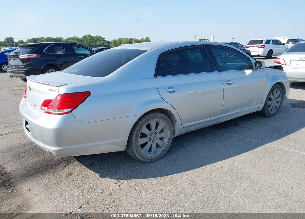 2007 TOYOTA AVALON TOURING VIN: 4T1BK36B07U202803