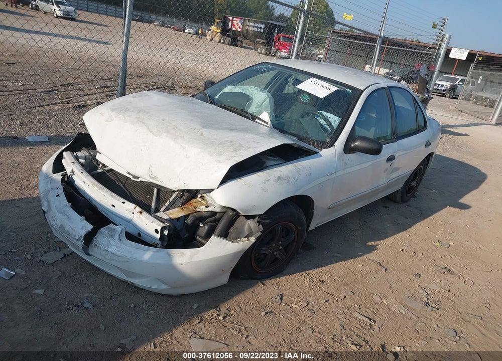 2003 CHEVROLET CAVALIER VIN: 1G1JC52FX37223788