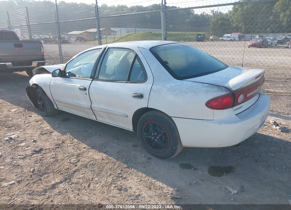 2003 CHEVROLET CAVALIER VIN: 1G1JC52FX37223788
