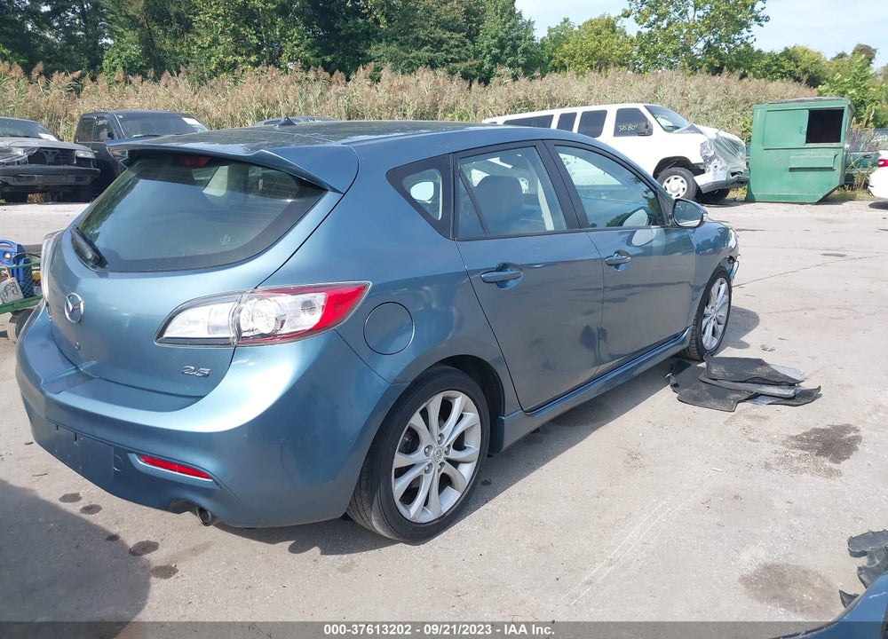 2010 MAZDA 3 S GRAND TOURING VIN: JM1BL1H56A1142628