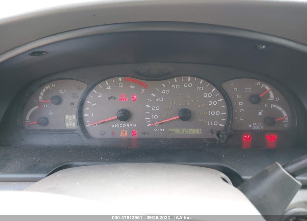 2003 TOYOTA SEQUOIA LIMITED VIN: 5TDBT48A03S178576