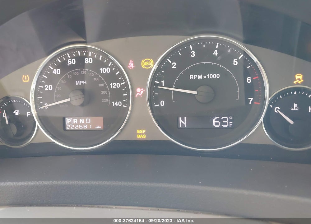 2009 JEEP GRAND CHEROKEE LIMITED VIN: 1J8HR58PX9C504163