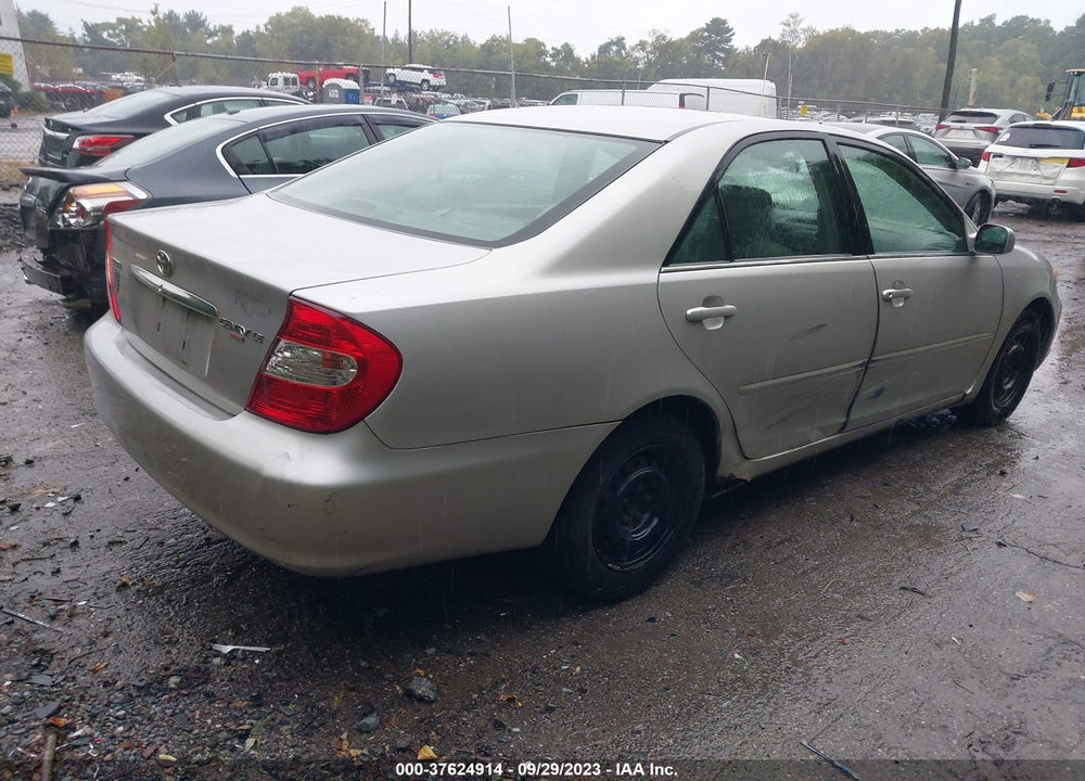 2004 TOYOTA CAMRY VIN: 4T1BE32K64U906240