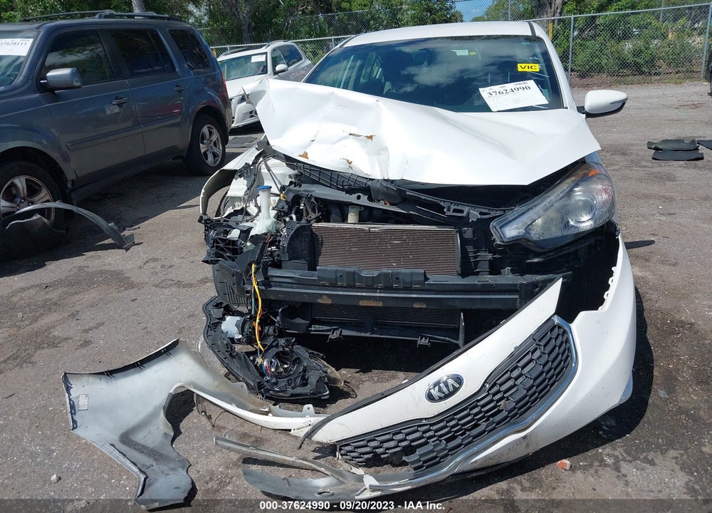 2014 KIA FORTE EX VIN: KNAFX4A88E5115521