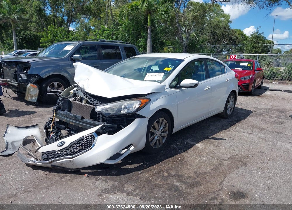 2014 KIA FORTE EX VIN: KNAFX4A88E5115521