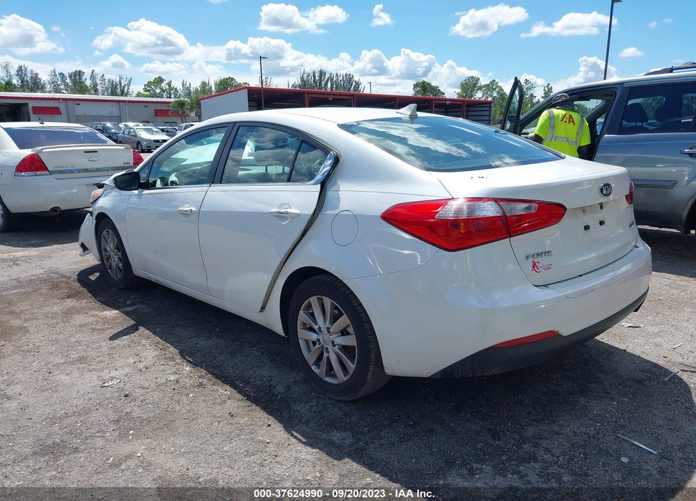 2014 KIA FORTE EX VIN: KNAFX4A88E5115521