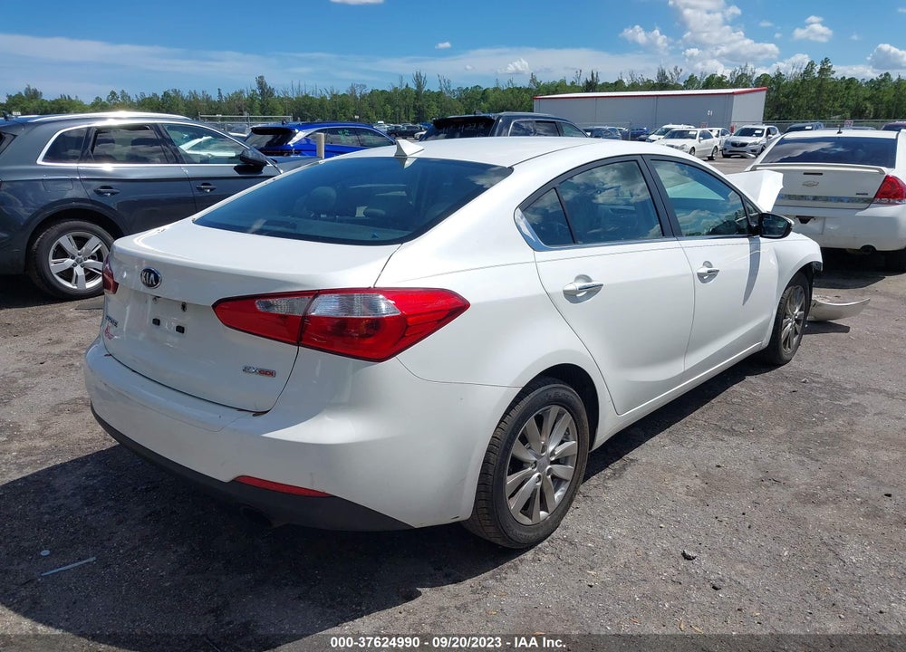 2014 KIA FORTE EX VIN: KNAFX4A88E5115521