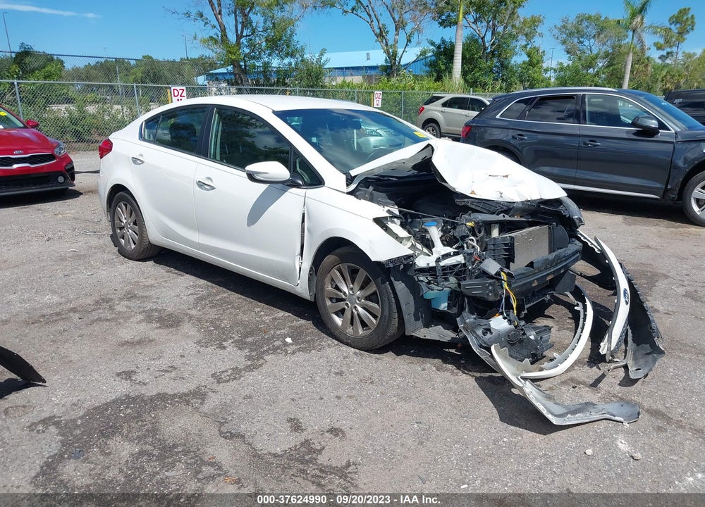 2014 KIA FORTE EX VIN: KNAFX4A88E5115521