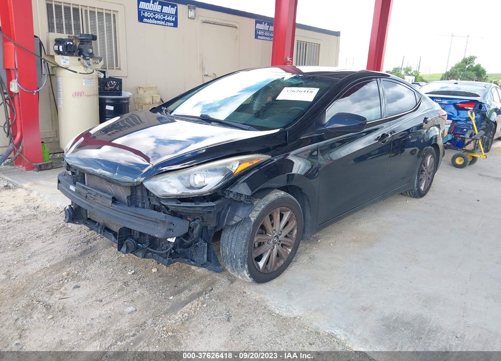 2015 HYUNDAI ELANTRA SE VIN: 5NPDH4AE2FH639200