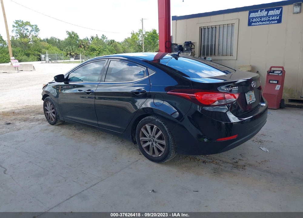 2015 HYUNDAI ELANTRA SE VIN: 5NPDH4AE2FH639200
