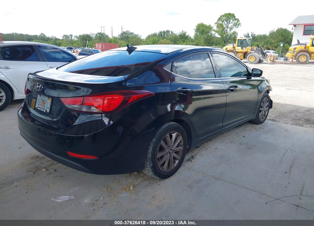 2015 HYUNDAI ELANTRA SE VIN: 5NPDH4AE2FH639200