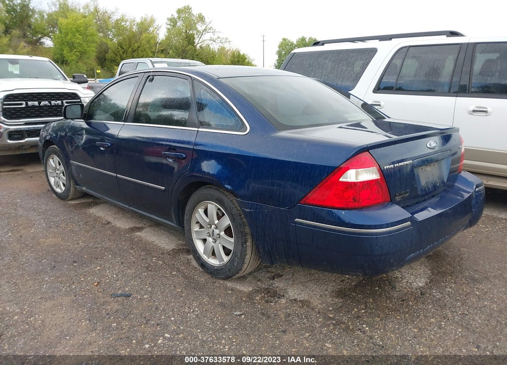 2006 FORD FIVE HUNDRED SEL VIN: 1FAFP241X6G125534
