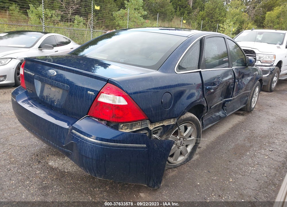 2006 FORD FIVE HUNDRED SEL VIN: 1FAFP241X6G125534