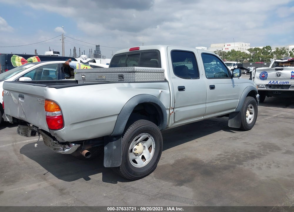 2002 TOYOTA TACOMA PRERUNNER VIN: 5TEGM92N92Z042167