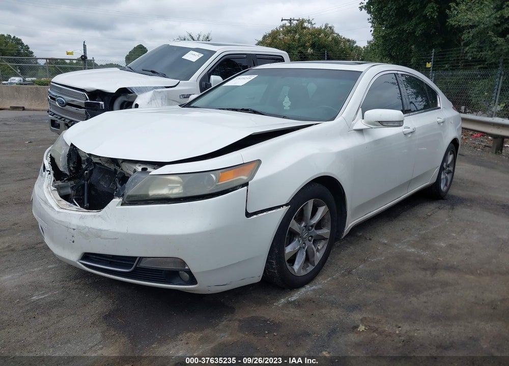 2012 ACURA TL 3.5 VIN: 19UUA8F58CA034901