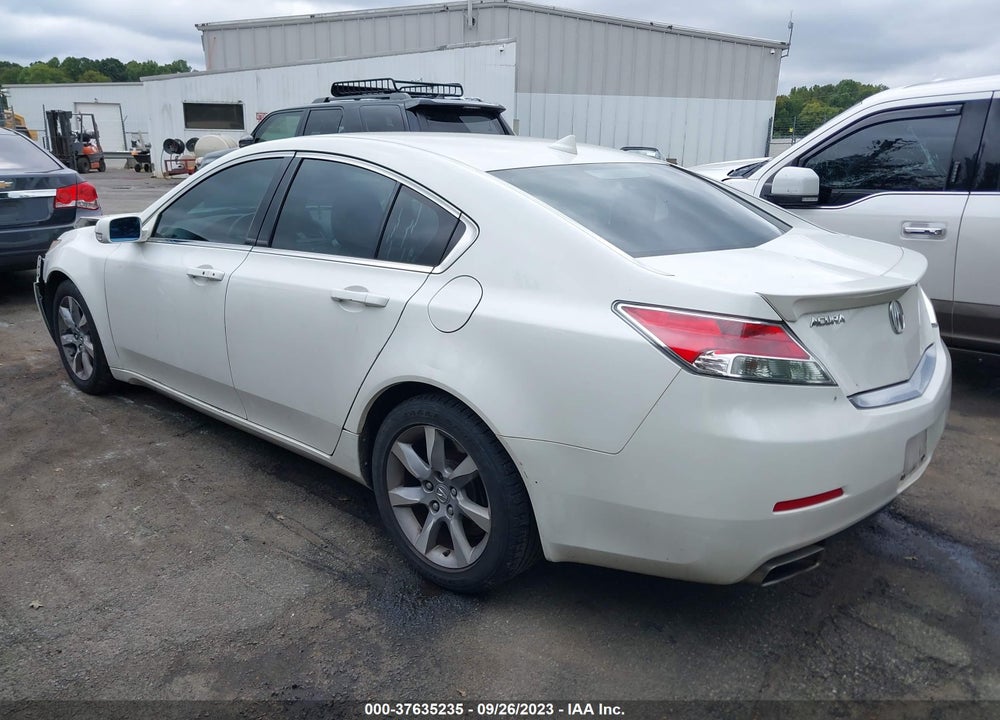 2012 ACURA TL 3.5 VIN: 19UUA8F58CA034901