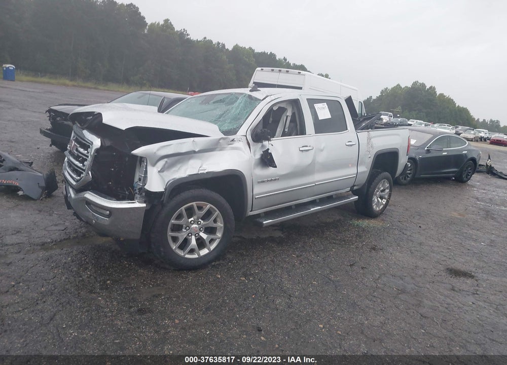 2018 GMC SIERRA 1500 SLT VIN: 3GTU2NEC6JG354209