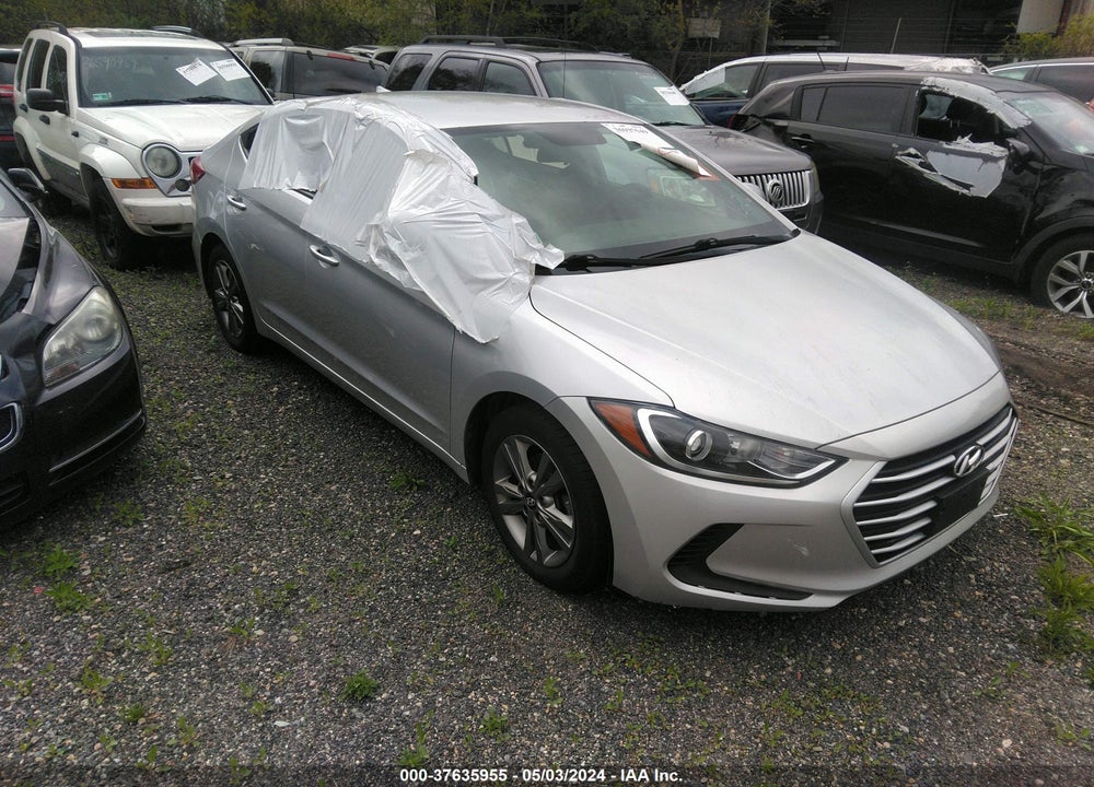 2017 HYUNDAI ELANTRA SE VIN: 5NPD84LF7HH160506