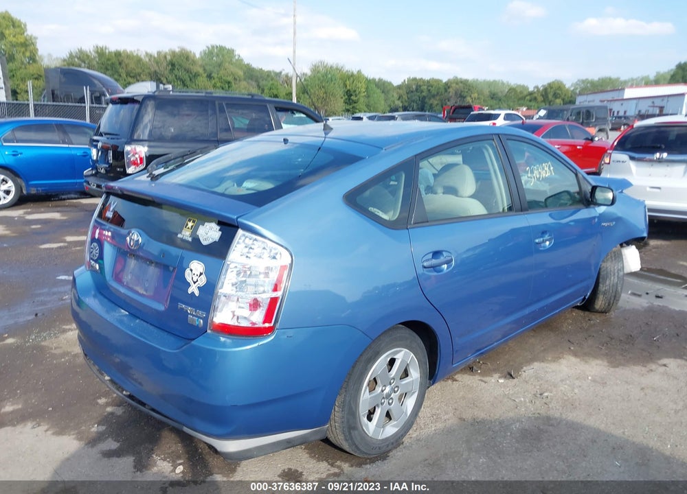 2008 TOYOTA PRIUS BASE (CVT-E) VIN: JTDKB20U987798552
