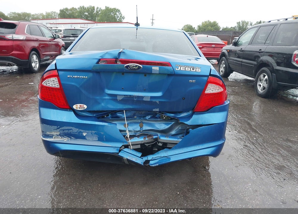 2012 FORD FUSION SE VIN: 3FAHP0HA4CR365058