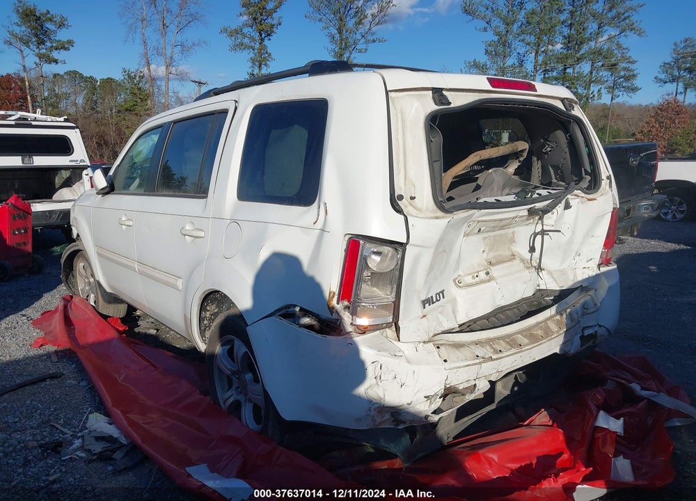 2013 HONDA PILOT EX-L VIN: 5FNYF3H59DB003005
